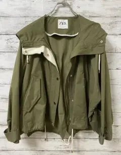 ZARA マウンテンパーカー カーキ M ジャケット