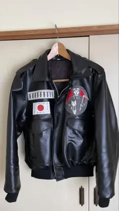 LA ROCKA! レザージャケット Sサイズフライングジャケットほぼ新品です！ LA ROCKA! レザージャケット Sサイズフライングジャケットほぼ