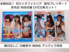 桃月なしこ 川崎あや他 週刊プレイボーイ 非売品 特別付録 DVD 2枚セット！