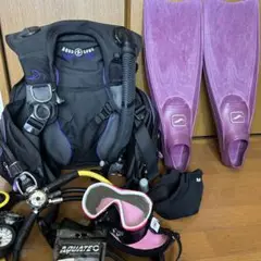 AQUALUNG ダイビング重器材・軽機材セット