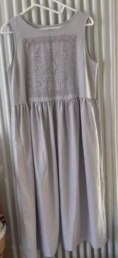 大sale！フェリシモシロップ.⭐︎レースが美しいジャンパー スカートワンピース⭐︎