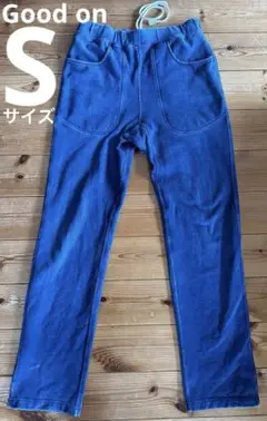 【Sサイズ完売品】Good On スウェットパンツ ネイビー色