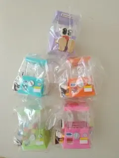 おすわりちゃんズ カプセルトイごきげんカラーver c-pla限定　5種類