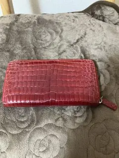 クロコダイル　センター取　長財布