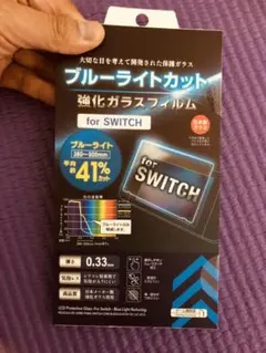 スイッチ　強化　ガラス　フィルム