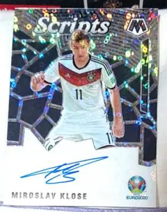 ミロスラフ クローゼ 直筆 サイン カード panini klose euro