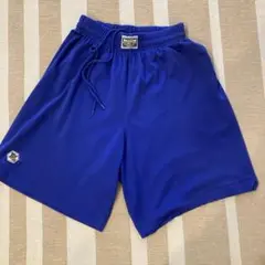 BALL LINE 青 ショートパンツ　M