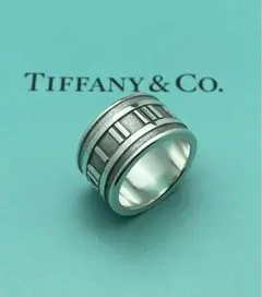 Tiffany&Co. ティファニー アトラス ワイドリング SV925