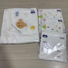 MIKI HOUSE バスタオルと肌着とガーゼセット