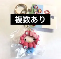 【新品】EXPO2025 ミャクミャクなりきり　キーホルダー キティ