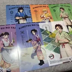 セブンイレブン限定 鬼滅の刃 クリアファイル コンプリートセット
