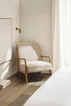 osumo03さん ZARA HOME ザラホーム アームチェア1脚 A ブークレ張りアームチェア | Zara Home 日本/Japan