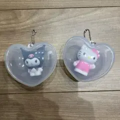 ハローキティ&マイメロディ キーホルダーセット