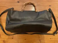 合皮 ハンドバッグ ショルダーバッグ