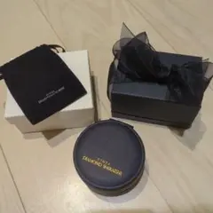 【新品未使用】DIAMOND SHIRAISHI レザーリングケース 巾着