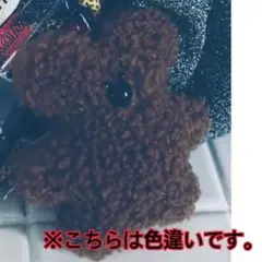 大人気❤️新品未使用　HOWDY howdy くま　チャーム　キーホルダー　黒