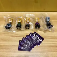 ウォーカー　マスコットフィギュア　全5種セット　コンプリート　ガチャガチャ