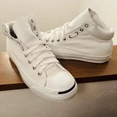 生産終了CONVERSE JACK PURCELL MID キャンバス　26cm