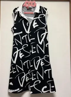 【DESCENTE】ノースリポロワンピース