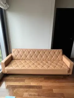〈たのめる便・現状渡し〉カリモク60 ソファベッド スリーピングソファ キャメル スリーピングソファ | PRODUCT | カリモク60