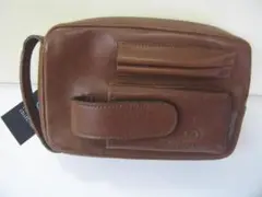新品 MEN'S CLUB 本革 セカンドバッグ 日本製 21ｘ13ｘ6