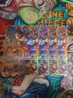 ワンピースカード　サボ　シークレット4枚