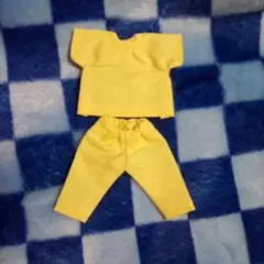 ねんどろいどどーる用服　Tシャツ＆ズボン　薄黄色