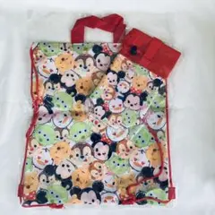 ディズニー ツムツム プリント ナップザック ペットボトルカバー