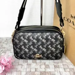 ☆新品・未使用☆COACH ショルダーバッグ 馬車 ホース ブラック