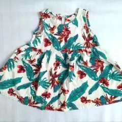 オーシャンアンドグラウンド　ノースリーブワンピース