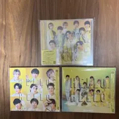 【即購入可】SnowMan HELLO HELLO 3形態セット