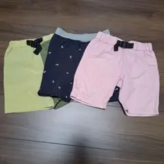 ベビー　キッズ　ハーフパンツ　90　セット 短パン
