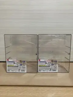 新品未使用　DAISO ダイソー 壁にも付けられるディスプレイケース 3段　2個