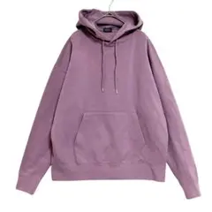 バックナンバー　スウェットパーカー　薄紫　M