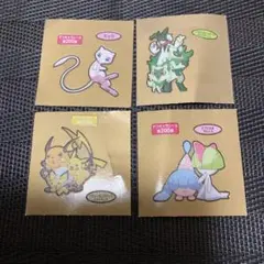 ポケモンパンシール　4枚