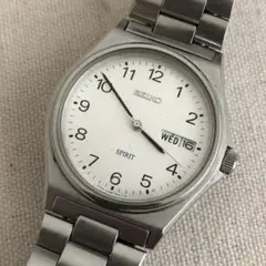 SEIKO 7N48 spirit デイ デイトねじ込みリューズ  綺麗です稼働 SEIKO 7N48 spirit デイ デイトねじ込みリューズ 綺麗です稼働