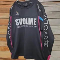 SVOLME スボルメ プラクティスシャツ 長袖 プラシャツ Sサイズ 黒