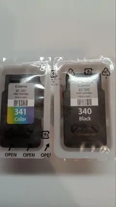 新品、未使用、Canon BCー340 BCー341 純正