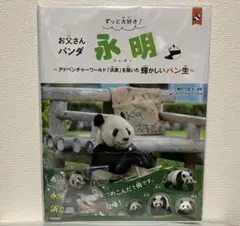 新刊　アドベンチャーワールド　お父さんパンダ　永明　本　アクリルスタンド