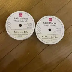 サテンリボンベーシックカラフル　ネイビー