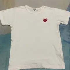 【正規品】プレイコムデギャルソンハートワッペンTシャツ M