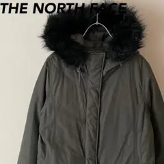 レディース THE NORTH FACE ファー ダウンコート カーキ