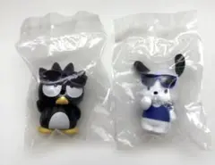 【最終価格】はぴだんぶい　グラサンばちばち　ばっとバツ丸、ポチャッコの2個セット