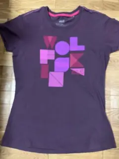 Jack Wolfskin パープル Tシャツ