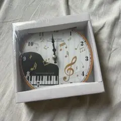時計 音符 ピアノ