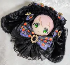 正午までの価格⭐あんスタぬい服１６cm⭐ブラック垂れ耳うさぎさん⭐着ぐるみ⭐紫