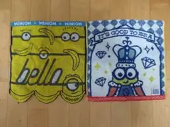 未使用ミニオン ハンドタオル 2枚セット