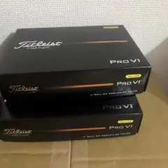 2025 TITLEISTタイトリストPROV1プロV1 ダブルナンバー1箱