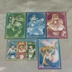 ぴちぴちピッチ　クリアトレカセット　5種