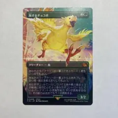 MTG 旅するチョコボ　ボーダーレス　1枚